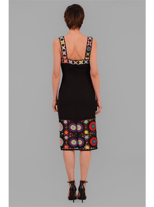 Abitocon ricamo in cady twins fantasy | T4517BLACK